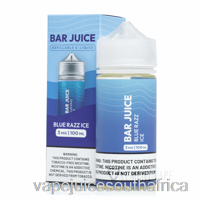 Vape Pods Blue Razz Ice - Bar Juice - 100Ml 0Mg